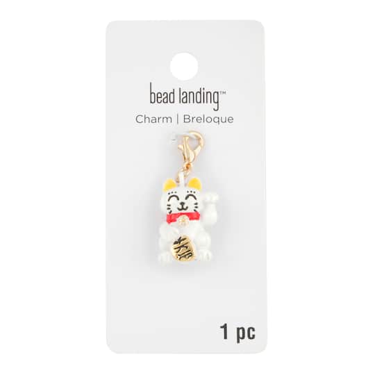 Lucky Cat Charm by Bead Landing™